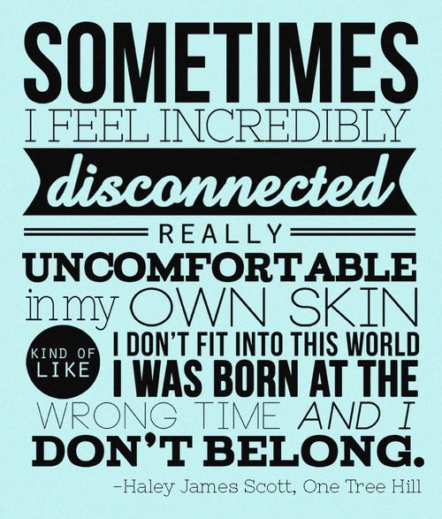 Feeling Disconnected Quotes. QuotesGram