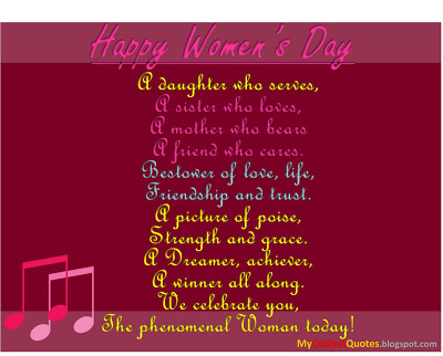 Happy Women S Day To My Daughter Spirtual Womens Day Quotes. Quotesgram