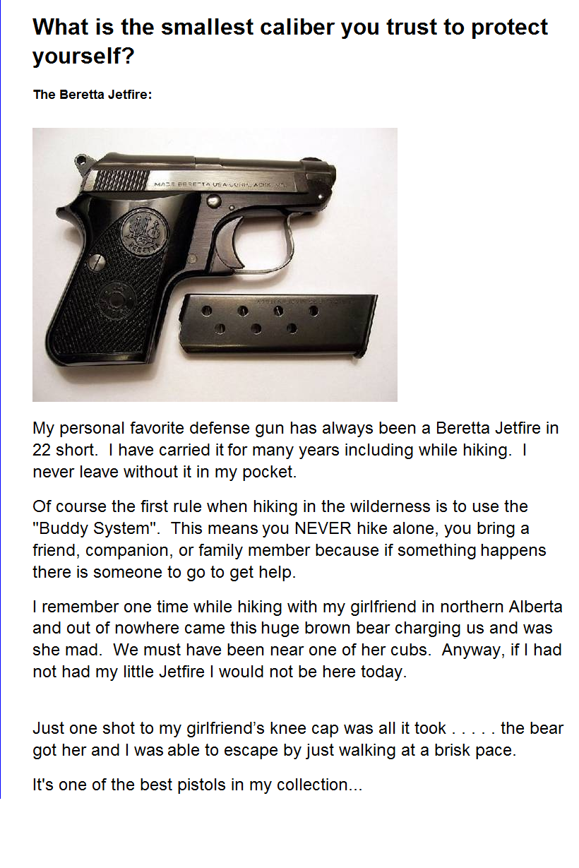 Self Protection Gun Quotes Quotesgram