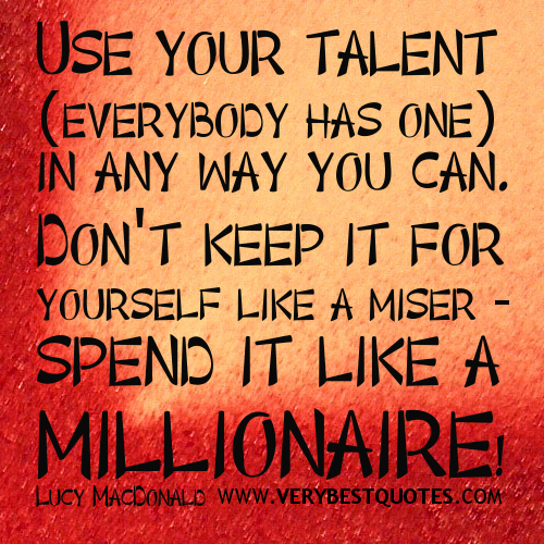 Talent Quotes And Sayings. QuotesGram