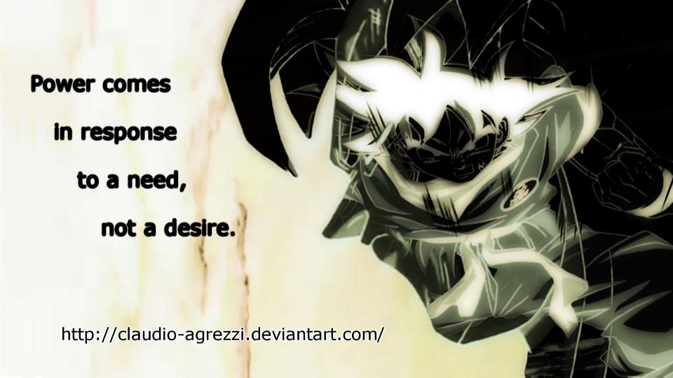 Goku Quotes Wallpaper. QuotesGram