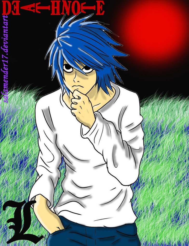 L - Ryuzaki - Death note by ma3ahmed on DeviantArt