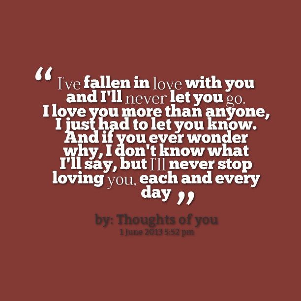 Why Did You Let Me Go Quotes Quotesgram