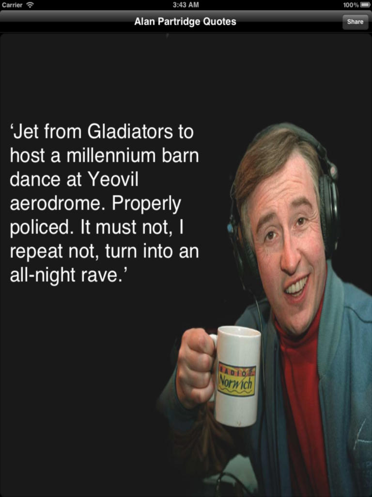 I'm Alan Partridge Quotes. QuotesGram