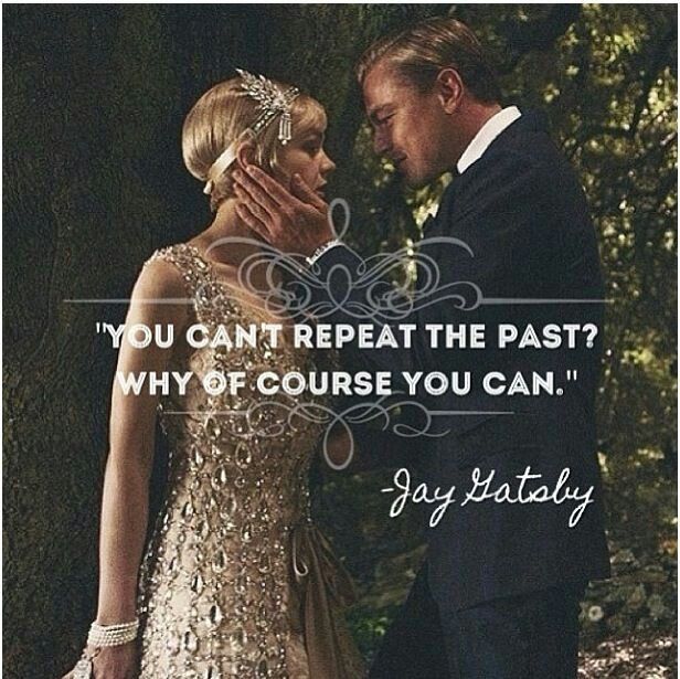 Quotes About The Past Gatsby. QuotesGram