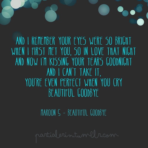 Song Quotes Maroon 5 Animals. QuotesGram