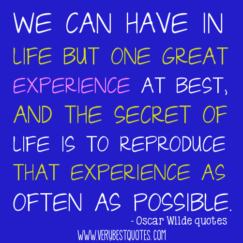 Great Quotes About Experience. QuotesGram