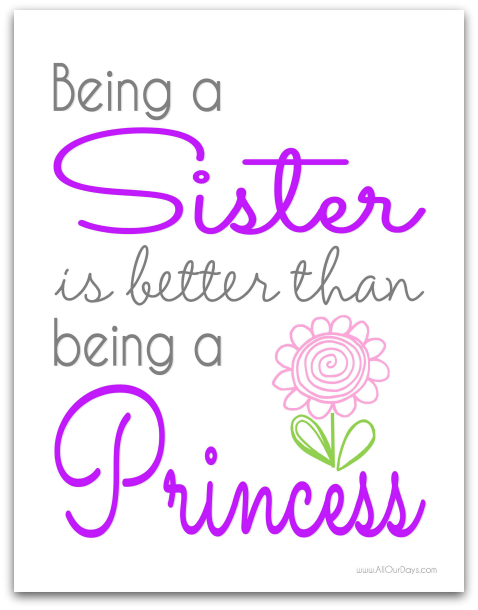 printable sister quotes quotesgram