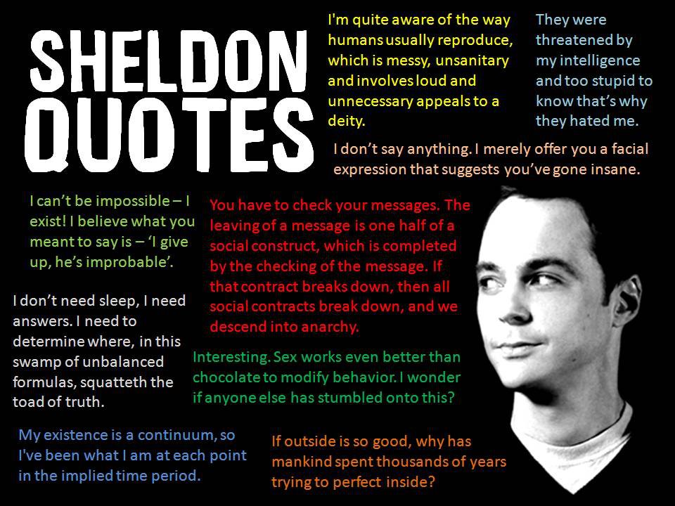 Big Bang Theory Science Quotes. QuotesGram