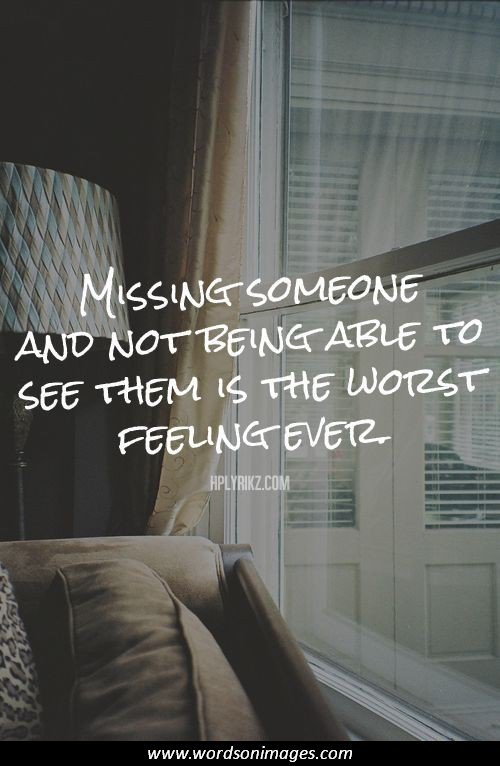 Missing Someone Quotes Inspirational.