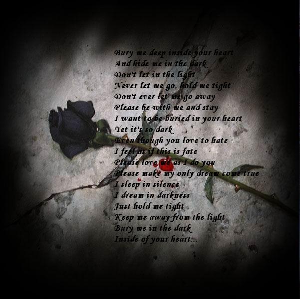 gothic love poems quotes