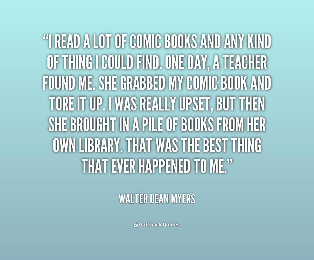 Walter Dean Myers Quotes. QuotesGram