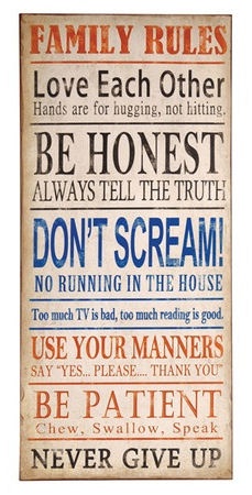 Family Rules Quotes. QuotesGram