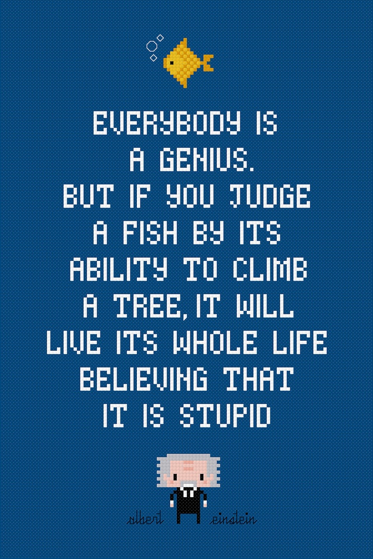 By Albert Einstein Quotes About Fish. QuotesGram