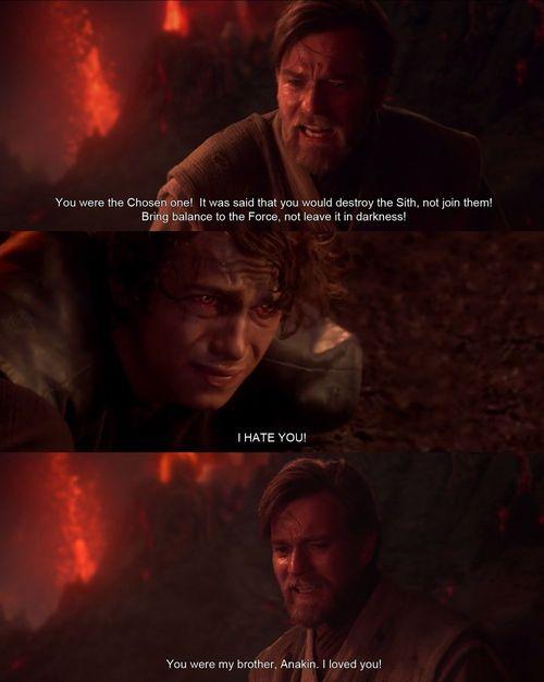You Were Supposed To Be The Chosen One