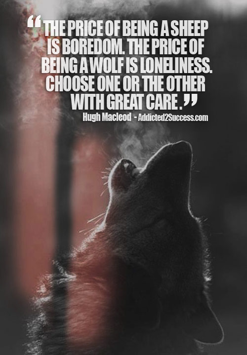 Sprüche einsamer wolf Most Heulender