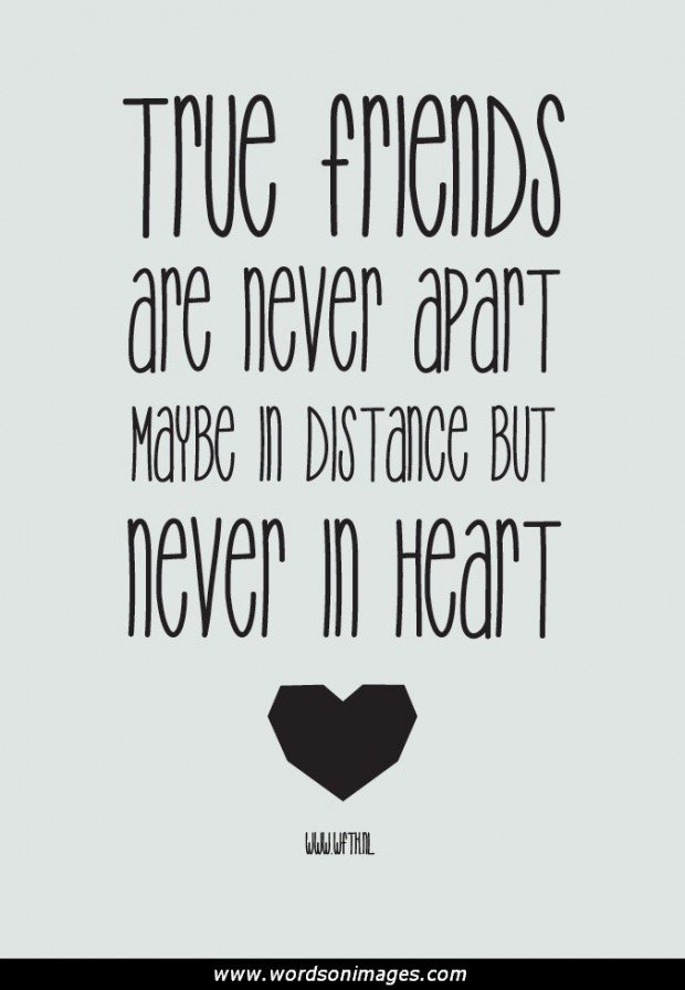 Quotes About Friendship And Distance. QuotesGram