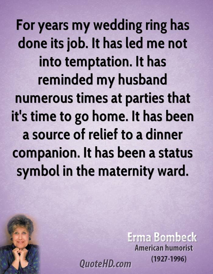 Erma On Marriage. QuotesGram