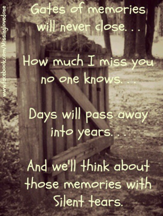 Missing Someone That Died Quotes Missing Someone Quotes About Memories. Quotesgram
