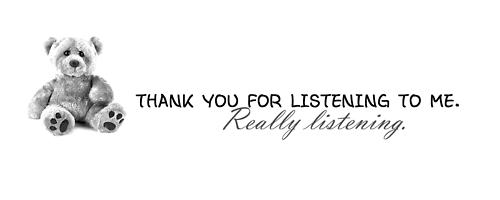 Quotes thank you for listening 75+ Thank