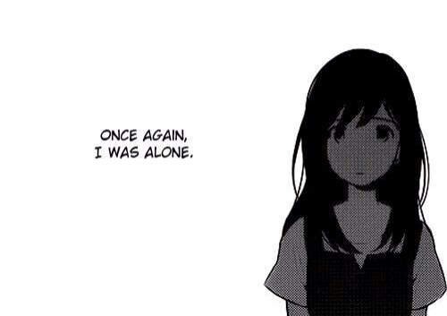 anime alone quotes quotesgram