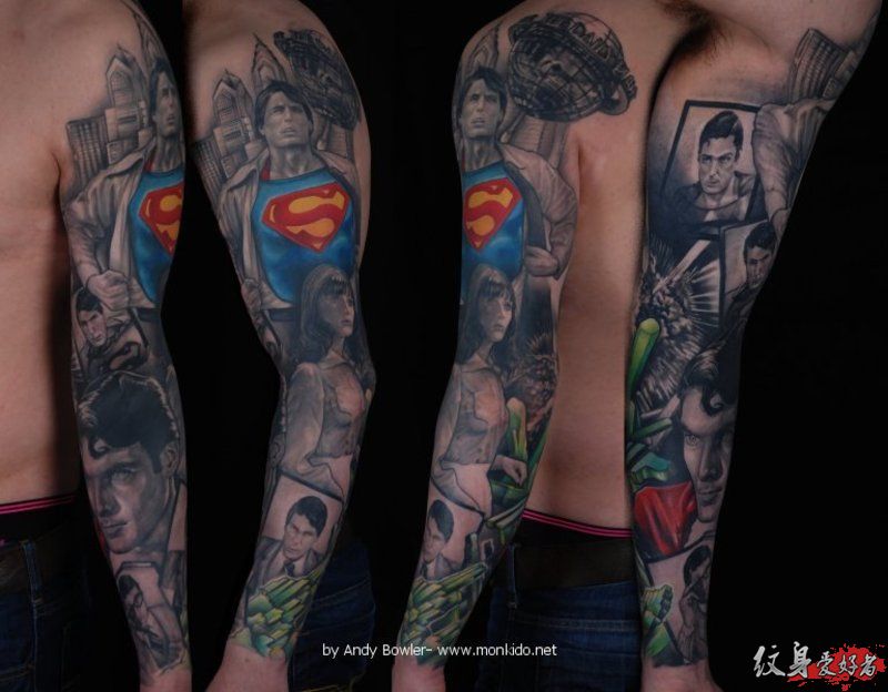 35 Inspirational Superman Tattoos  nenuno creative