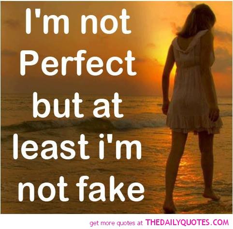 Quotes About Not Perfect Quotesgram