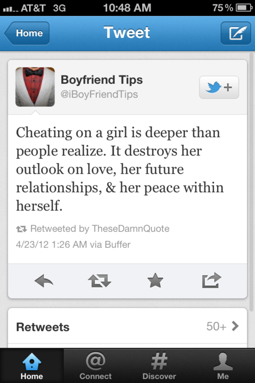Quotes About Cheating Boyfriends. QuotesGram