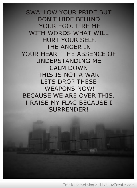 Swallowing Your Pride Quotes Swallowing Pride Quotes. Quotesgram