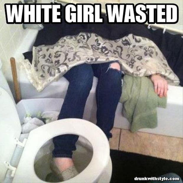 Drunk White Pussy