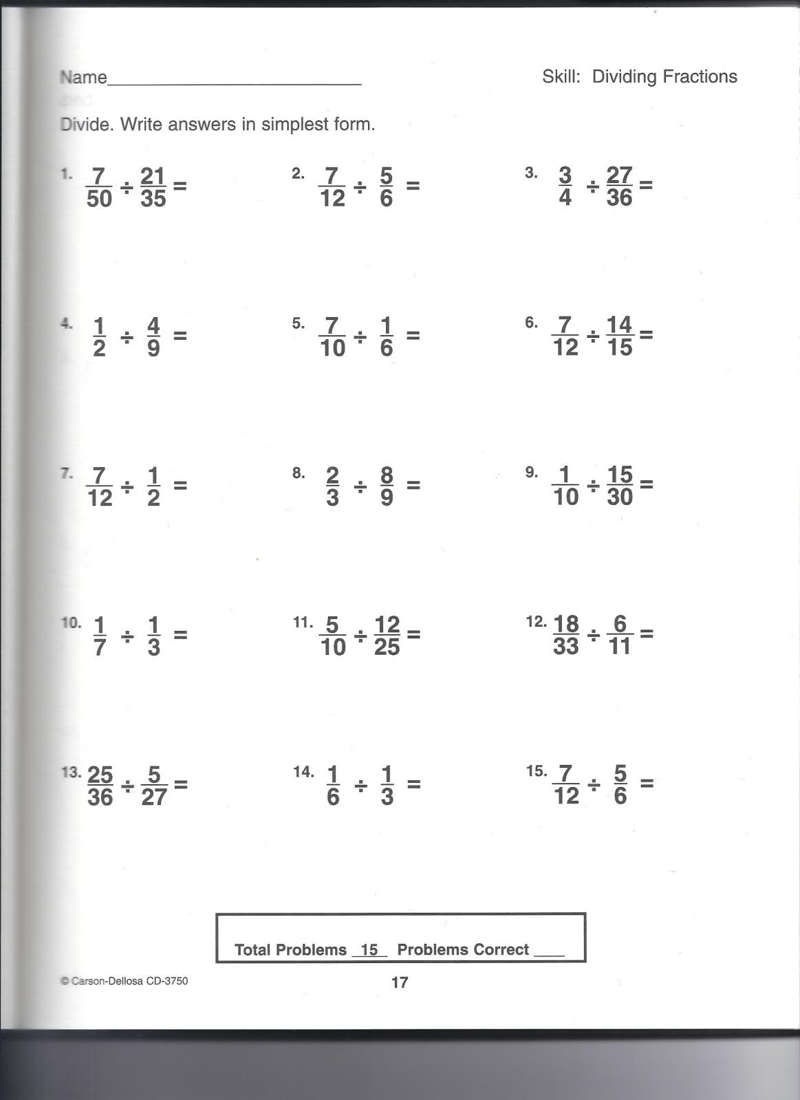 Printable 7Th Grade Math Worksheets