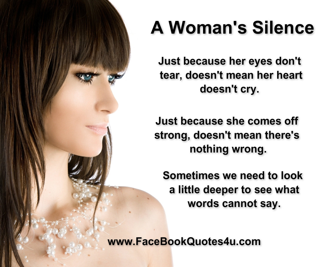when a girl is silent quotes