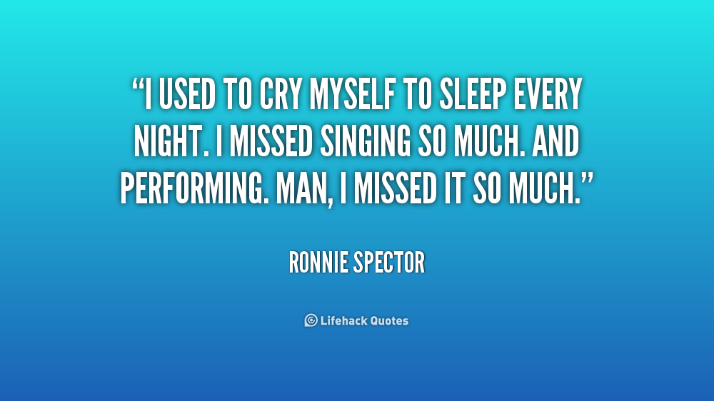 Quotes About Crying Yourself To Sleep. QuotesGram