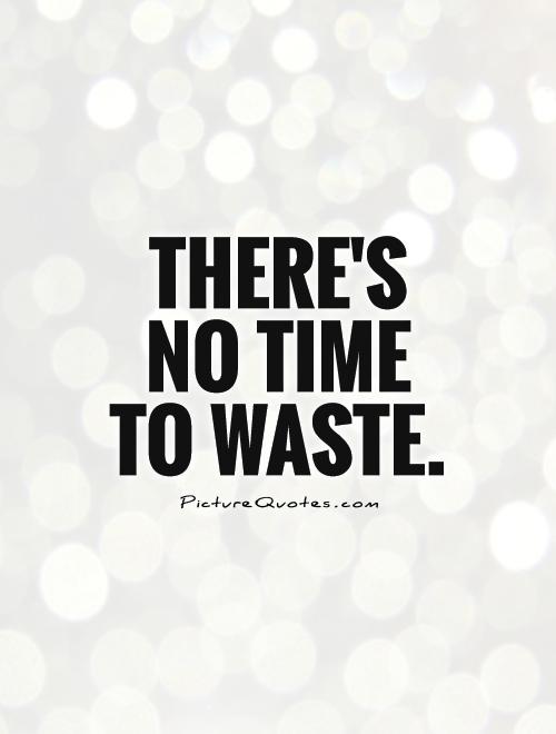 Dont Waste Time Quotes. QuotesGram