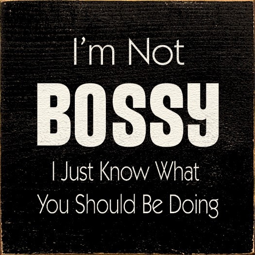 Bossy People Quotes.