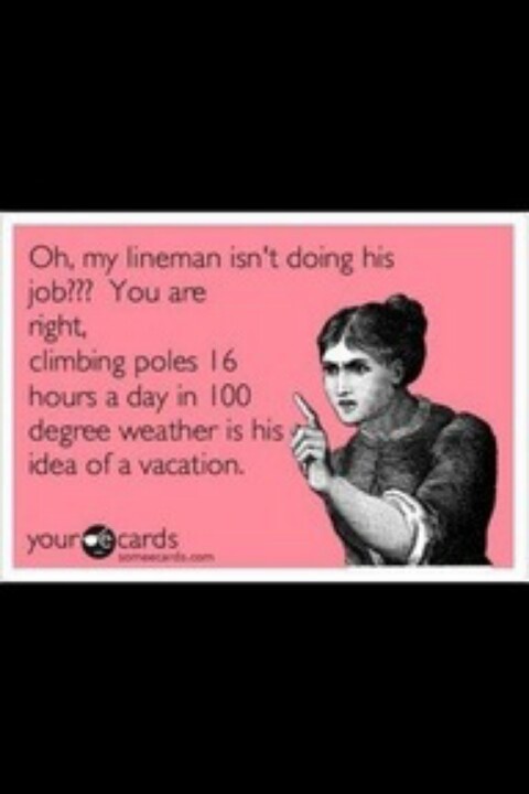 Funny Power Lineman Quotes. QuotesGram