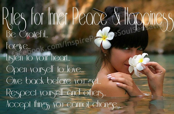 Inner Peace And Happiness Quotes. QuotesGram