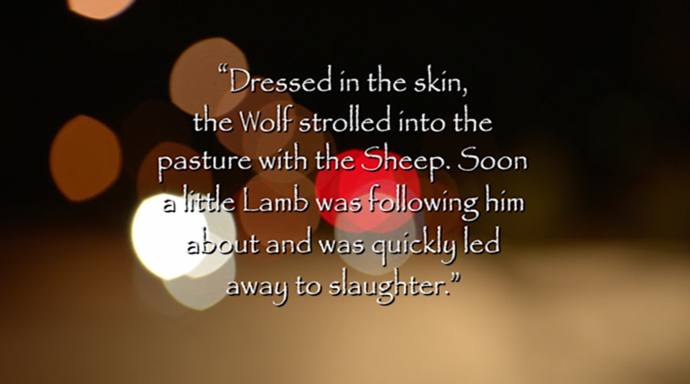 wolves dressed in sheep