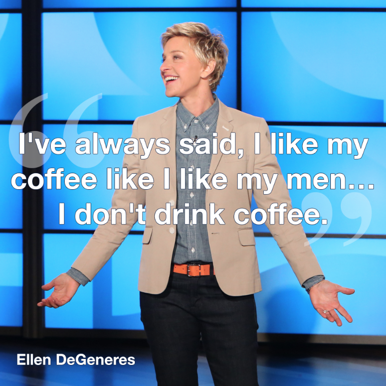 Love Ellen Degeneres Quotes. QuotesGram