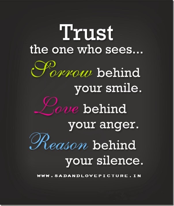 Best Quotes On Trust Sad Quotes About Trust. Quotesgram