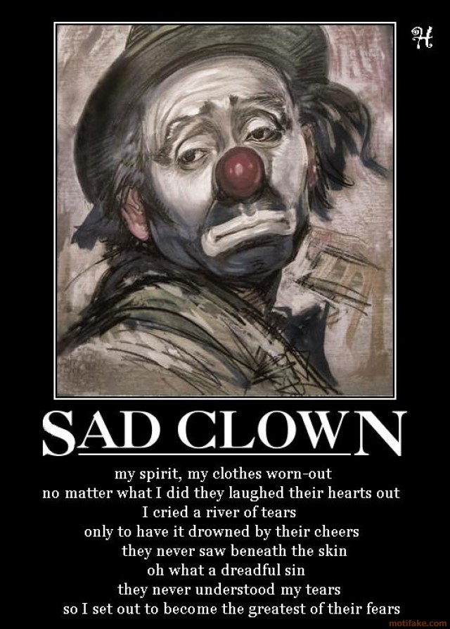 Sad Clown Quotes. QuotesGram