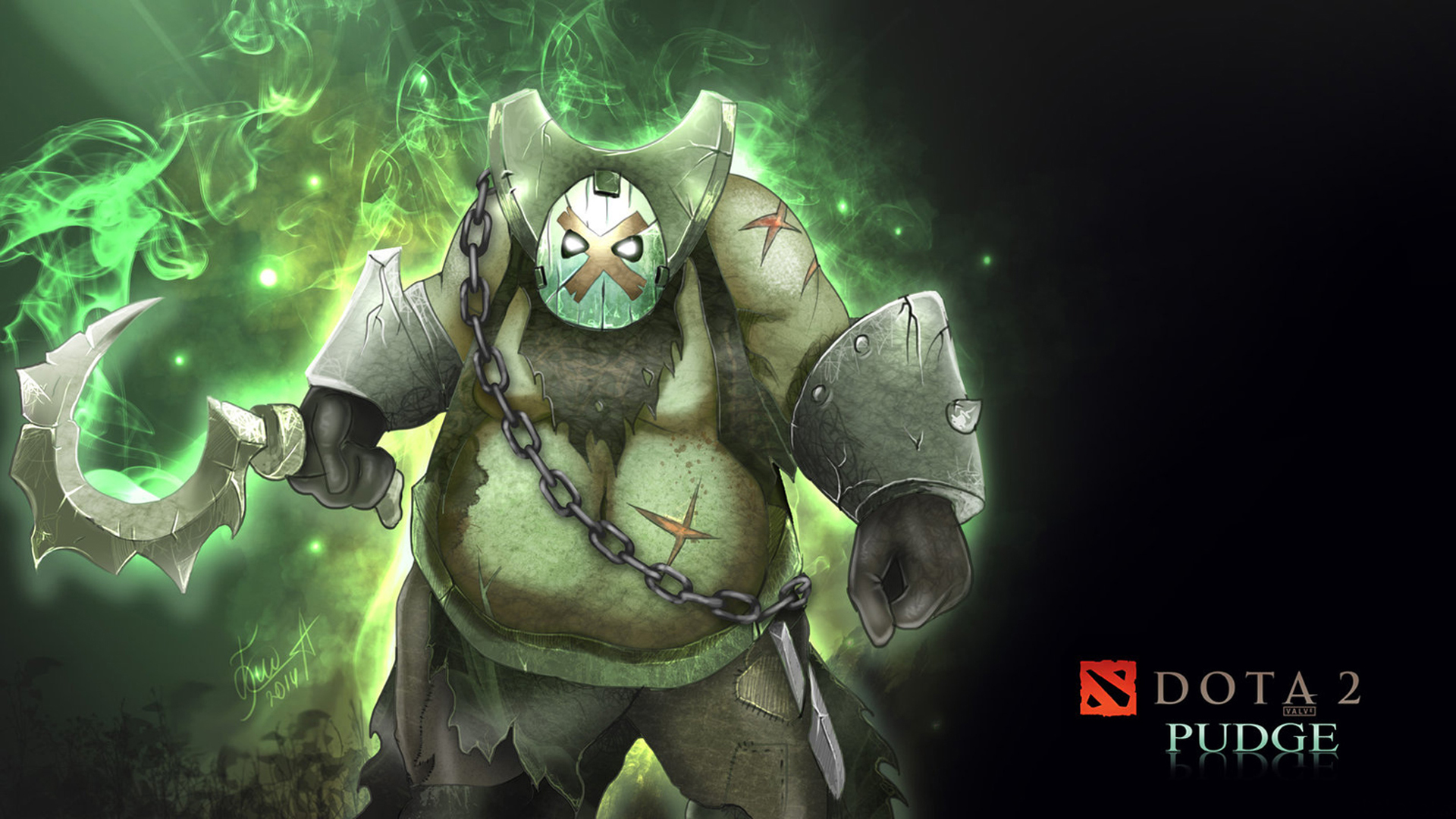 Dota 2 Pudge Portrait Dota 2 Pudge Portrait
