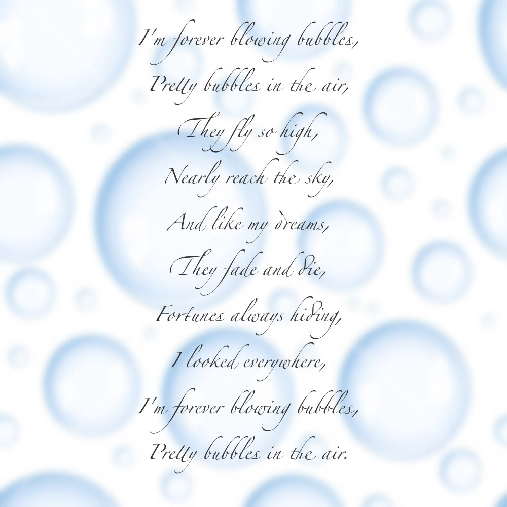 Blowing Bubbles Quotes. QuotesGram