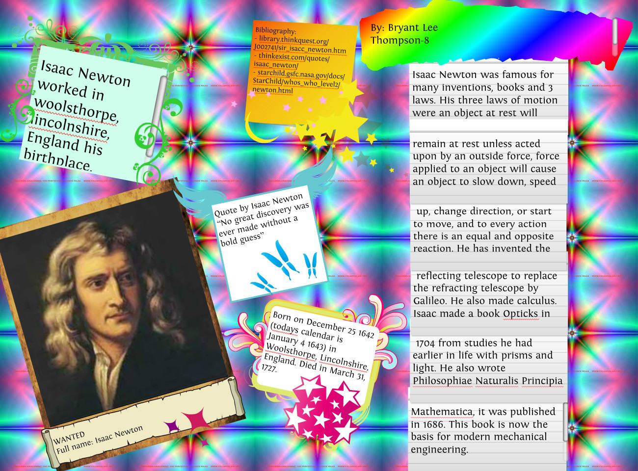 Isaac Newton Inventions