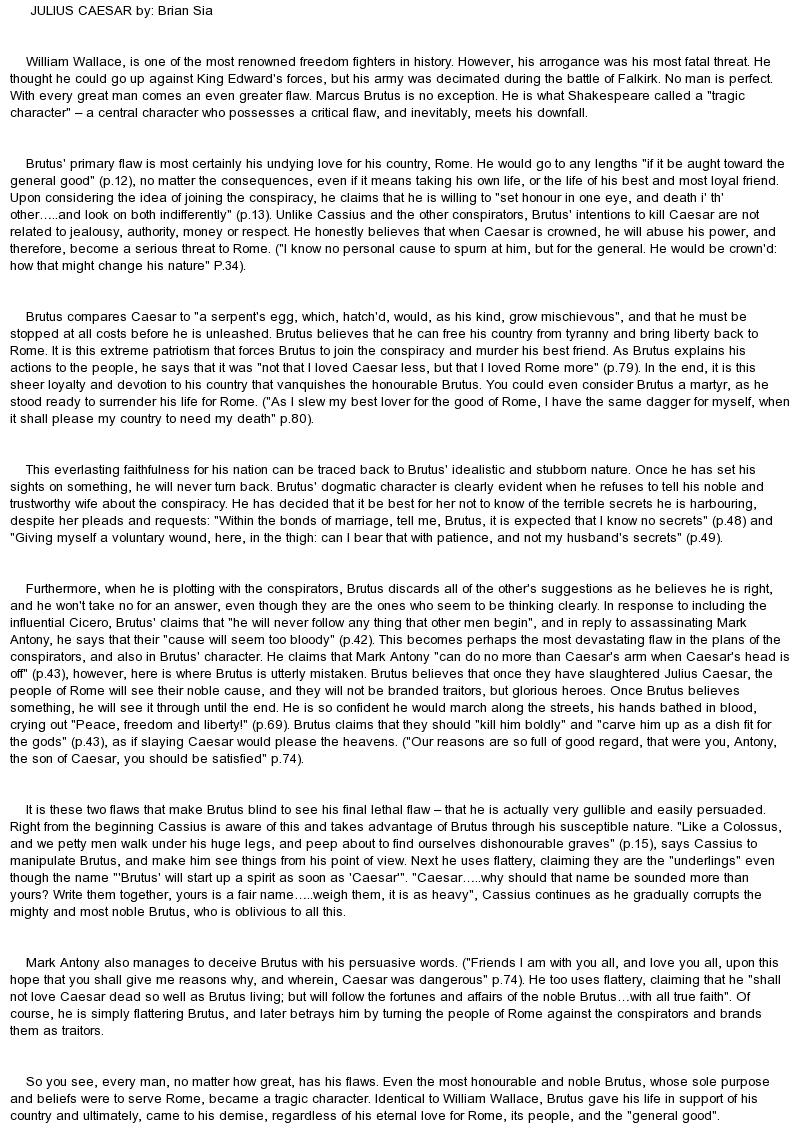 Brutus traitor quotes image