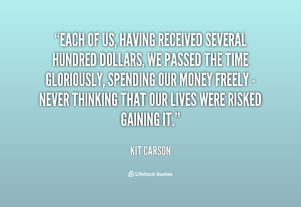 Kit Carson Quotes. QuotesGram
