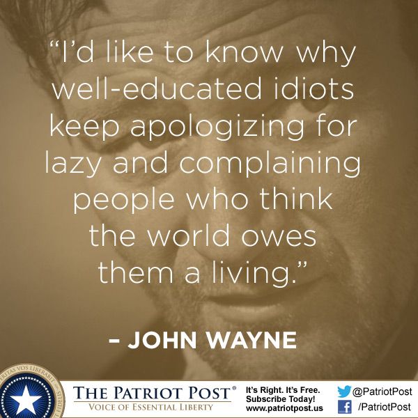 John Wayne Quotes About Liberals. QuotesGram