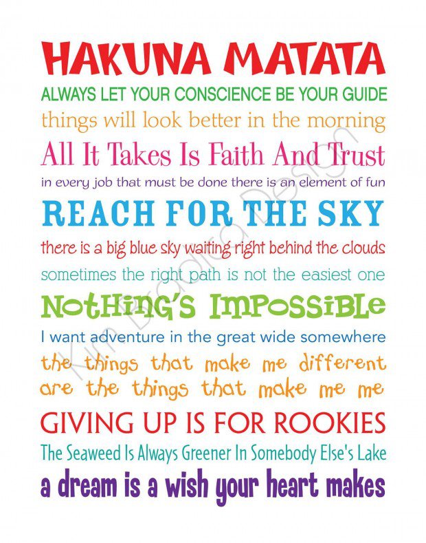 Disney Positive Quotes QuotesGram