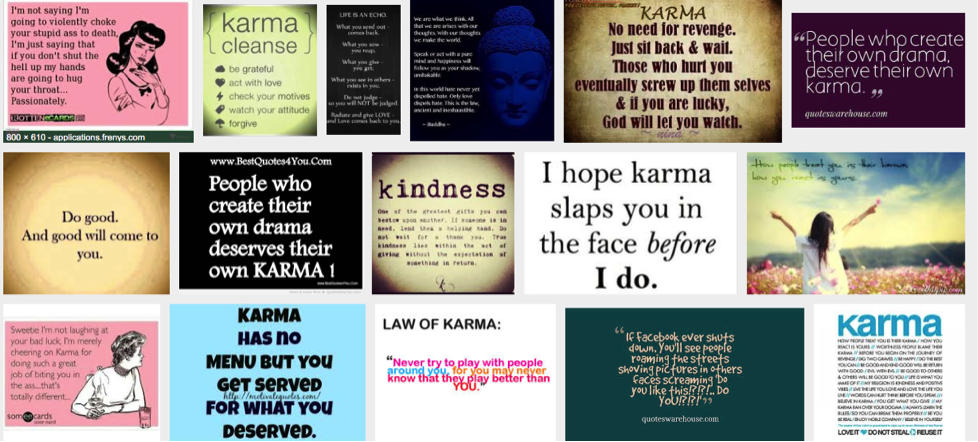 Karma Is A Biatch Quotes Quotesgram