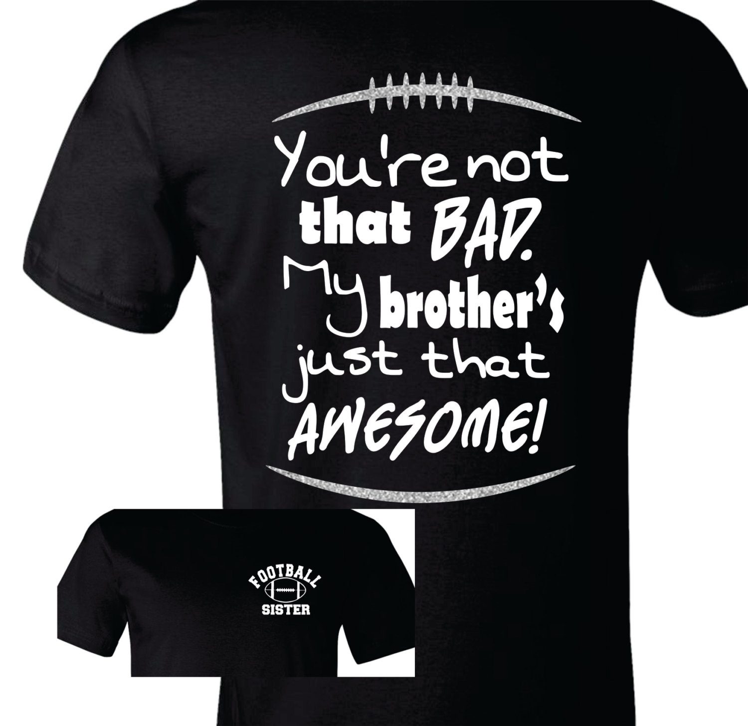 football sister shirts